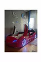 Supercarbeds - Lamborghını - Arabalı Yatak Araba Yatak - Extreme - Kapıları Yukarı Açılır - Kırmızı