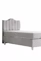Bed Base, Trend Double Set, Single Bed Headboard - Gray