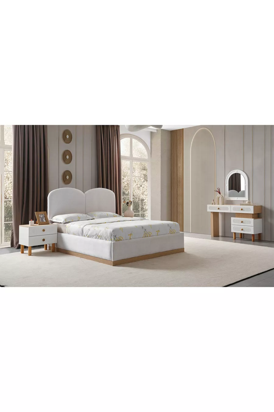 Nice Bazalı Slaapkamer