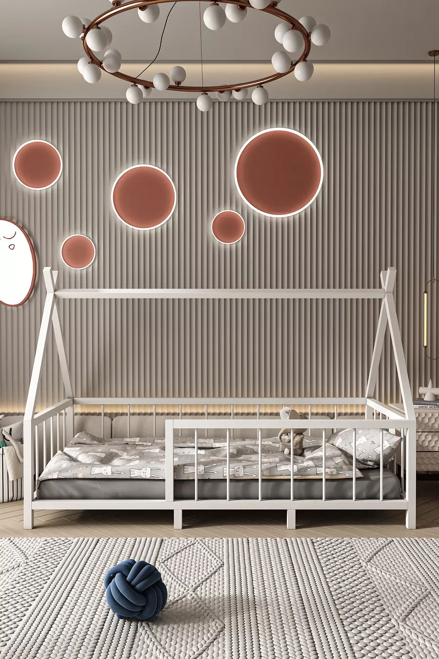 Yucin Mdf Bebek Çocuk Montessori Yatak Yeni