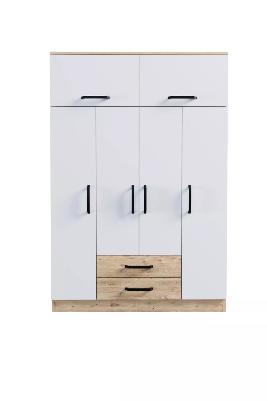 Theme 6 Cover 2 Dresser Wardrobe Atlantic Pine White