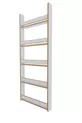 Bibliothèque pour enfants Montessori 5 étagères en MDF * Cm Blanc