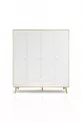 Armadio Tema 4 con Cassetto e Anta – Guardaroba | Design Scandinavo, Marrone  cm