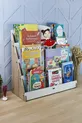 Bibliothèque en bois pour chambre d'enfant Lucky Montessori à 4 étagères
