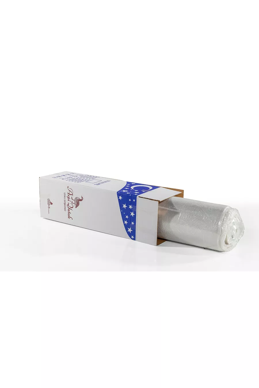 Matelas double ortopédique complet Arpi Orkide Rollpack - Tissu luxueux jacquard