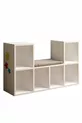 Bibliothèque Linaza Montessori avec coussin