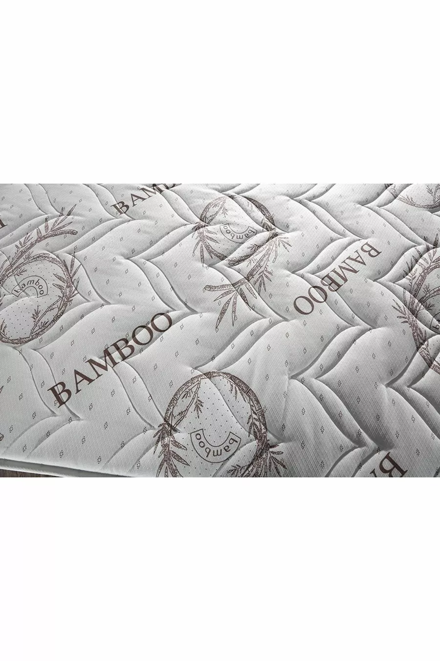 Matelas à ressorts Liza orthopédique complet pour une personne en tissu bambou cm