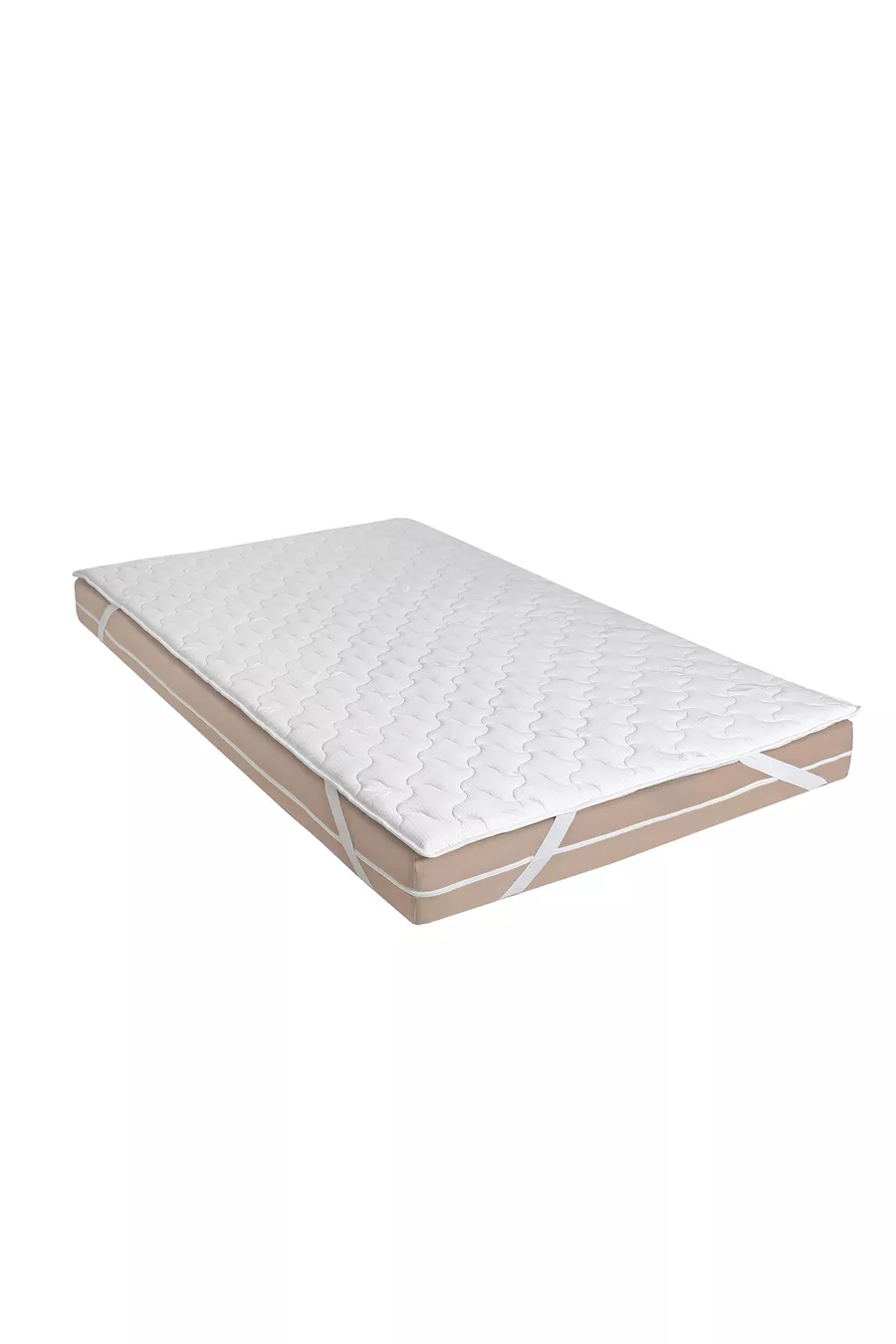 Matelas de couchage orthopédique complet avec surmatelas capitonné, épaisseur 4 cm