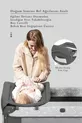 Lit de parc pliant Wild Anne Yanı, avec roulettes, ouverture latérale