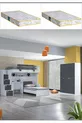 Bunk Bed, Metris Bunk Bed, Bed Frame, Desk, 3-Door Wardrobe, 2 Comfort Mattresses