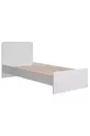 Bunk Bed, Aura Bunk Bed Bed Frame Desk 3-Door Wardrobe + 2 Comfort Mattresses