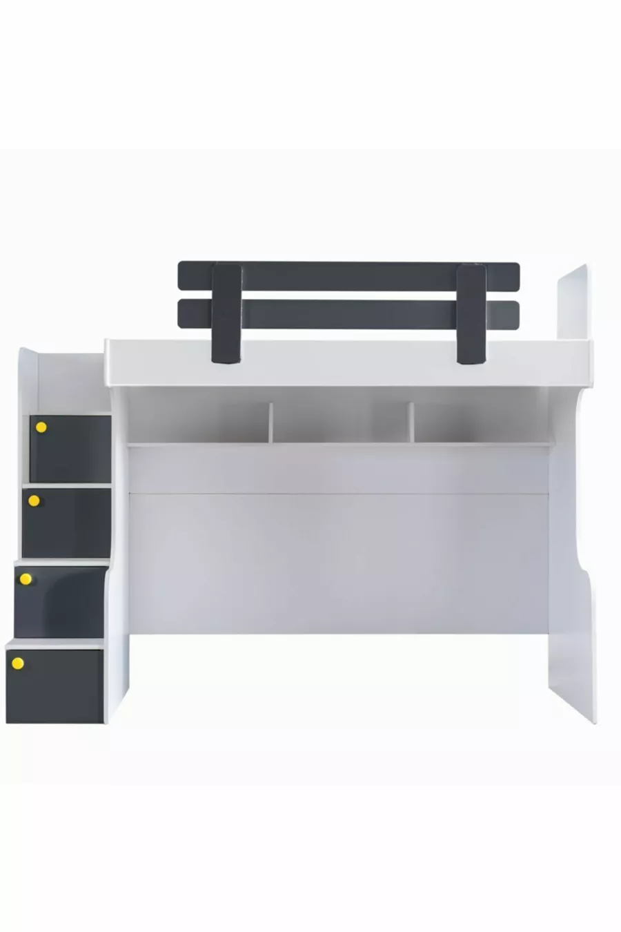 Ranza, Lit superposé Metris avec bureau et 2 matelas Comfort