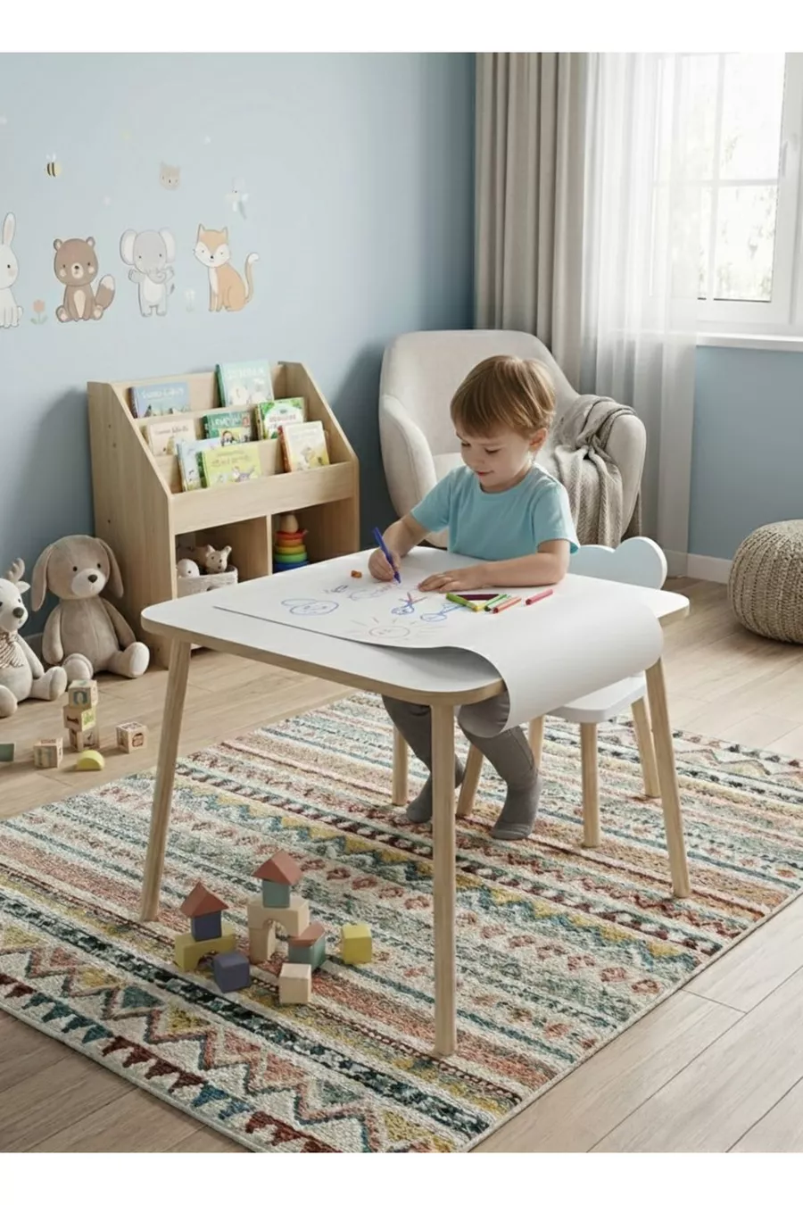 Verbindungsausrüstung inbegriffen mt Rollenbildpapier-Set, kompatibel mit Aktivitätstisch
