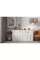 Commode avec tiroirs et armoire blanche Cm -Ç