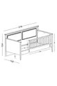 Orion Kinderzimmer (3-türiger Schrank + * Montessori + Kommode)