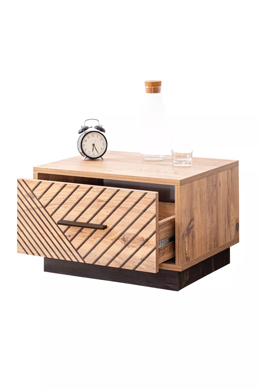 Elit Jugendzimmer - Dreitüriger Schrank, Bettgestell, Nachttisch, Kommode, Schreibtisch, Bücherregal