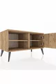 Commode Hyperion à 2 étagères avec porte unique Pin-Pin