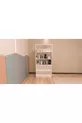 4-teiliges weißes MDF-Jugendzimmer-Set (Bett, Kleiderschrank, Bücherregal und Schreibtisch)