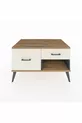 Kronos Dresser 2 Drawer Anthracite-Pine/Aytaşı