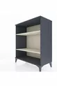 Commode Hyperion 2 étagères Anthracite-Pierre de lune