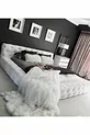 Double Bed Base Headboard Snowflake Color White