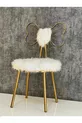 Chaise Papillon Tekstil Ea Concept Chaise Princesse Chaise de Maquillage 2 Ans Blanche Classique