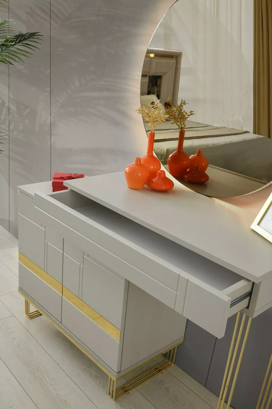 Camera da letto CEVAHİR con base in MDF