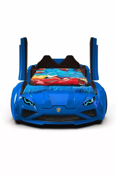 Supercarbeds - Rs - BMW - Car Bed Car Bed - Extreme - Doors Open Upwards - Blue