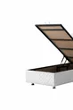 Ensemble de lit orthopédique deluxe avec tête de lit Camelli New Baza, blanc