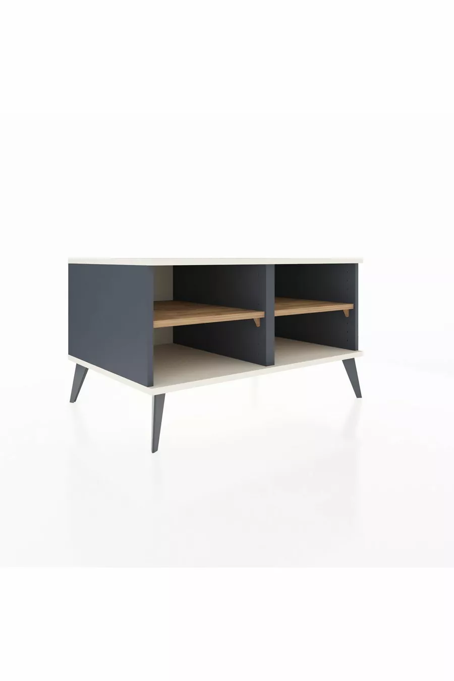Kronos Kast 2 Planken Antraciet-Leisteen/Den