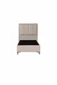 Lit coffre Gold Therapy Beige (TÊTE DE LIT ET MATELAS NON INCLUS)