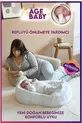 Matelas pour nouveau-né avec reflux, unisexe, housse lavable et alèse imperméable