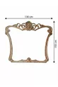 Ensemble de commode en bois de hêtre sculpté à la main Kajmer | Artisanat premium