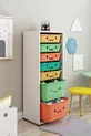 KIDS 7 Basket Smiling Toy Cabinet Toy Box Toy Storage Box
