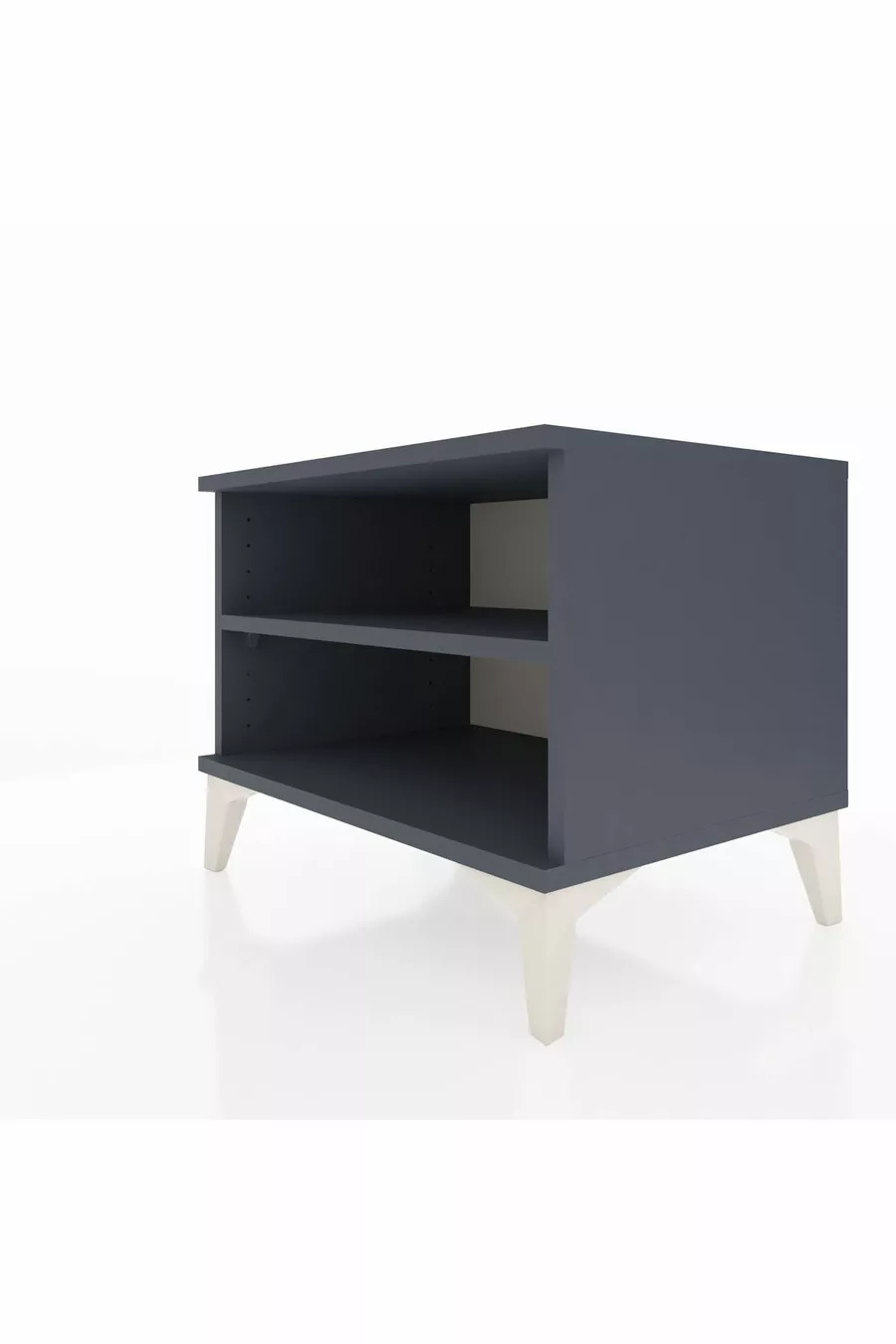 Chevet Hyperion à une étagère Anthracite-Anthracite