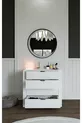 Duru Wit 4-ladenkast Slaapkamer Babykamer Wit X Cm