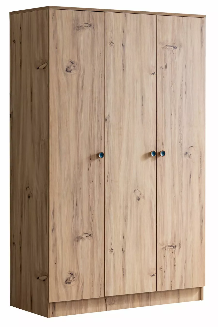 Lits superposés, Viva Ranza Lit Cadre Table Armoire 3 Portes 2 Matelas Confort