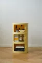Duru 3-Drawer Nightstand Ecru