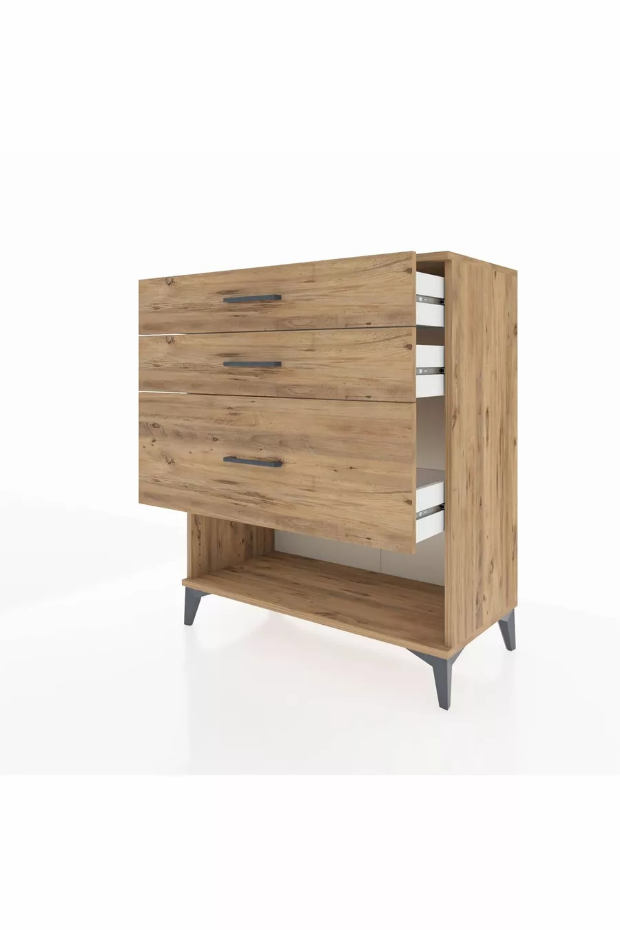Commode Hyperion 3 tiroirs Pin-Pin