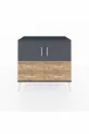 Hyperion Dressoir 2 Planken 4 Lades 2 Deuren Antraciet-Antraciet/Den
