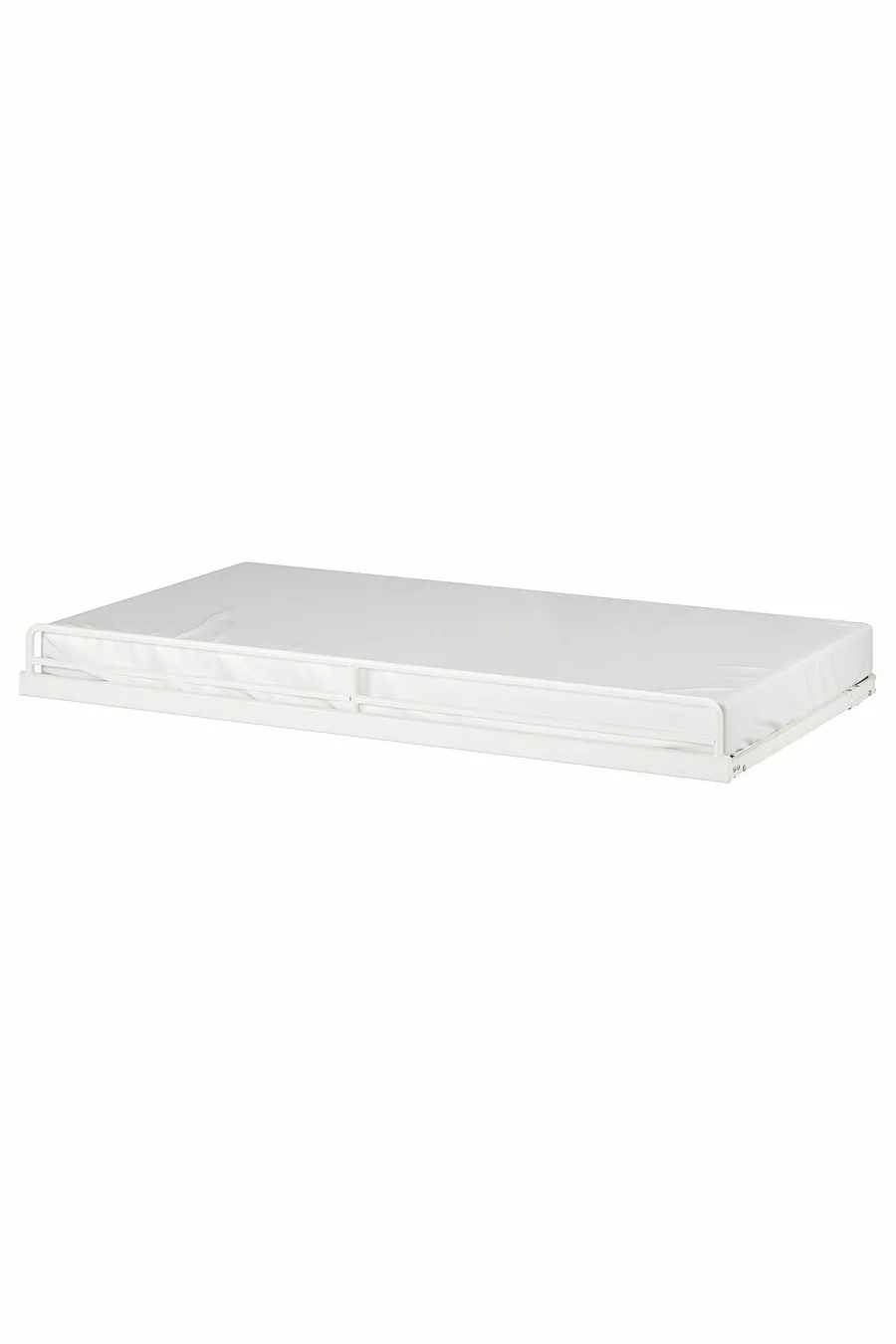 lit superposé, blanc-gris clair, cm, avec base
