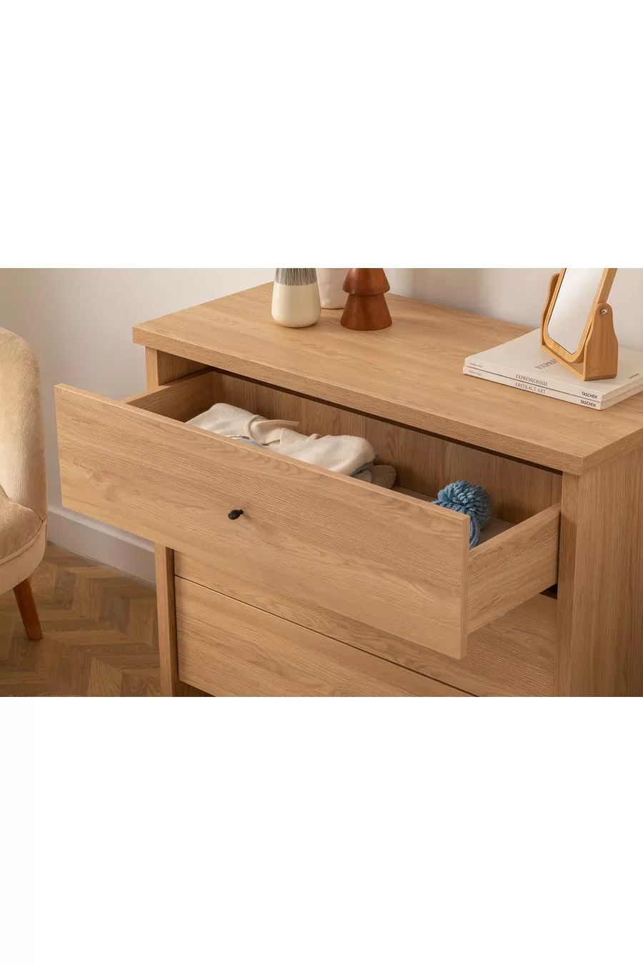 Luna Pandia Dresser, Oak