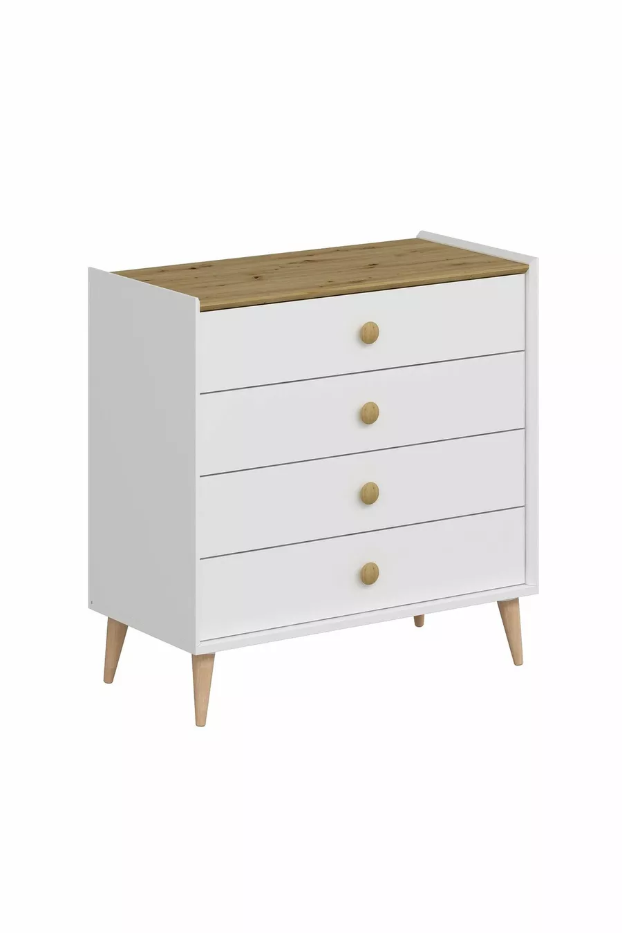 Mitra Commode - Blanc/Artisan