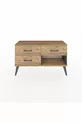 Arges Dresser 3 Drawers Anthracite-Pine