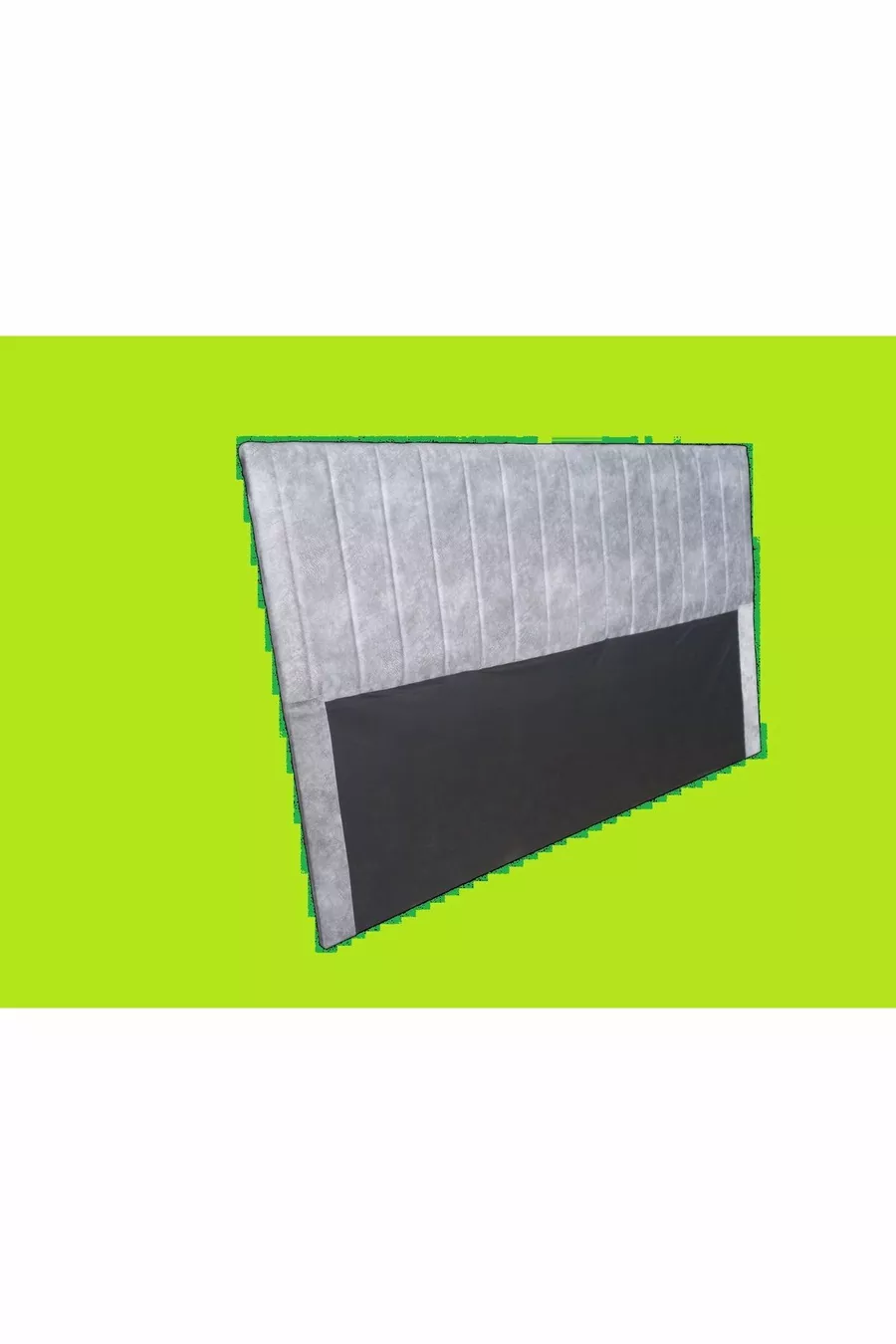 TUANA Bed Base Headboard gray