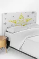 Housse de tête de lit pour enfant à motif étoile jaune