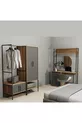 Ensemble de meubles d'hôtel Modulago Maxi Anthracite Noyer