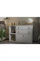 Ensemble de chambre à coucher modulable avec mur, chambre à coucher et dressing, blanc