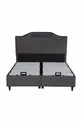 Royal Lux Bed Base with Storage Headboard Set ANTHRACITE (BED NOT INCLUDED)