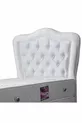 Ensemble de lit orthopédique deluxe avec tête de lit Camelli New Baza, blanc